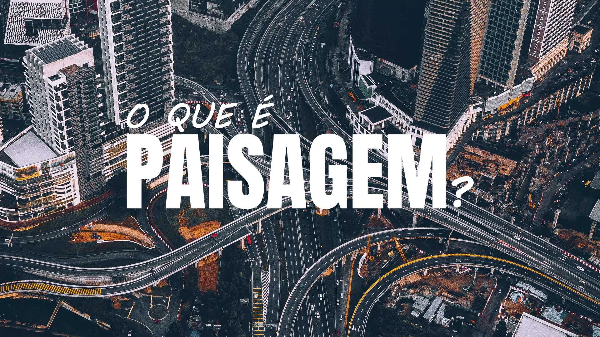 O que é paisagem?