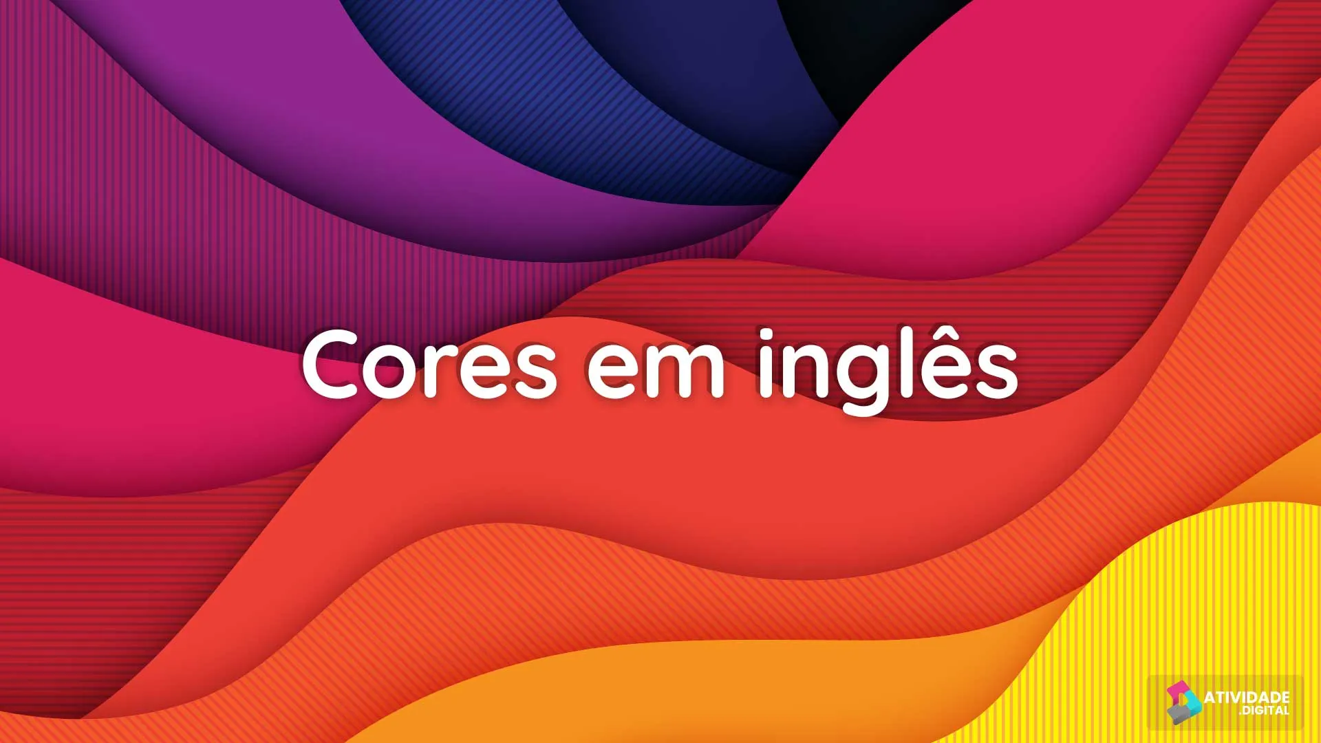 Cores em inglês