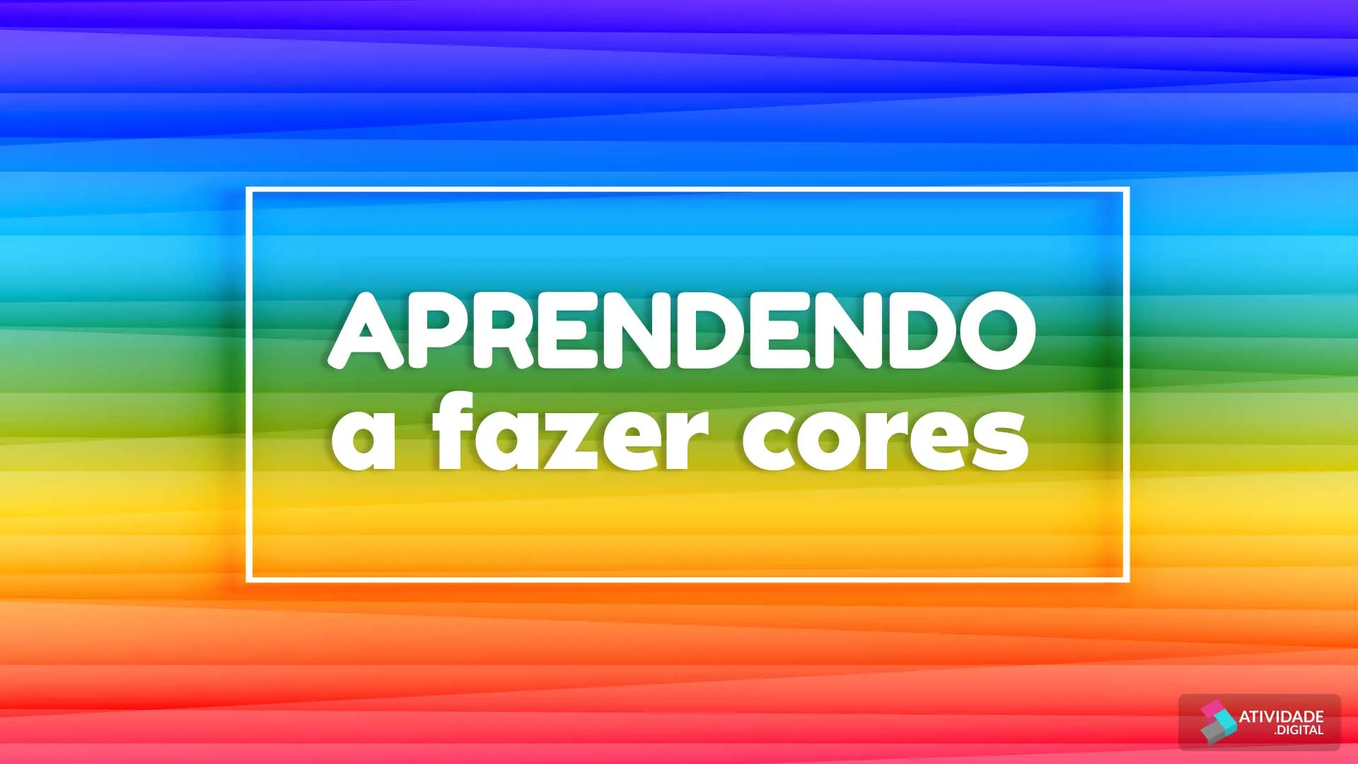 Aprendendo a fazer cores 