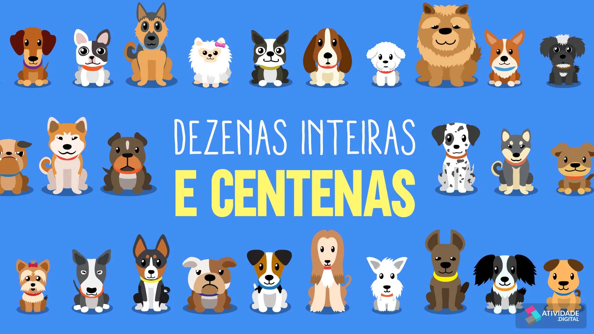 Dezenas inteiras e centenas