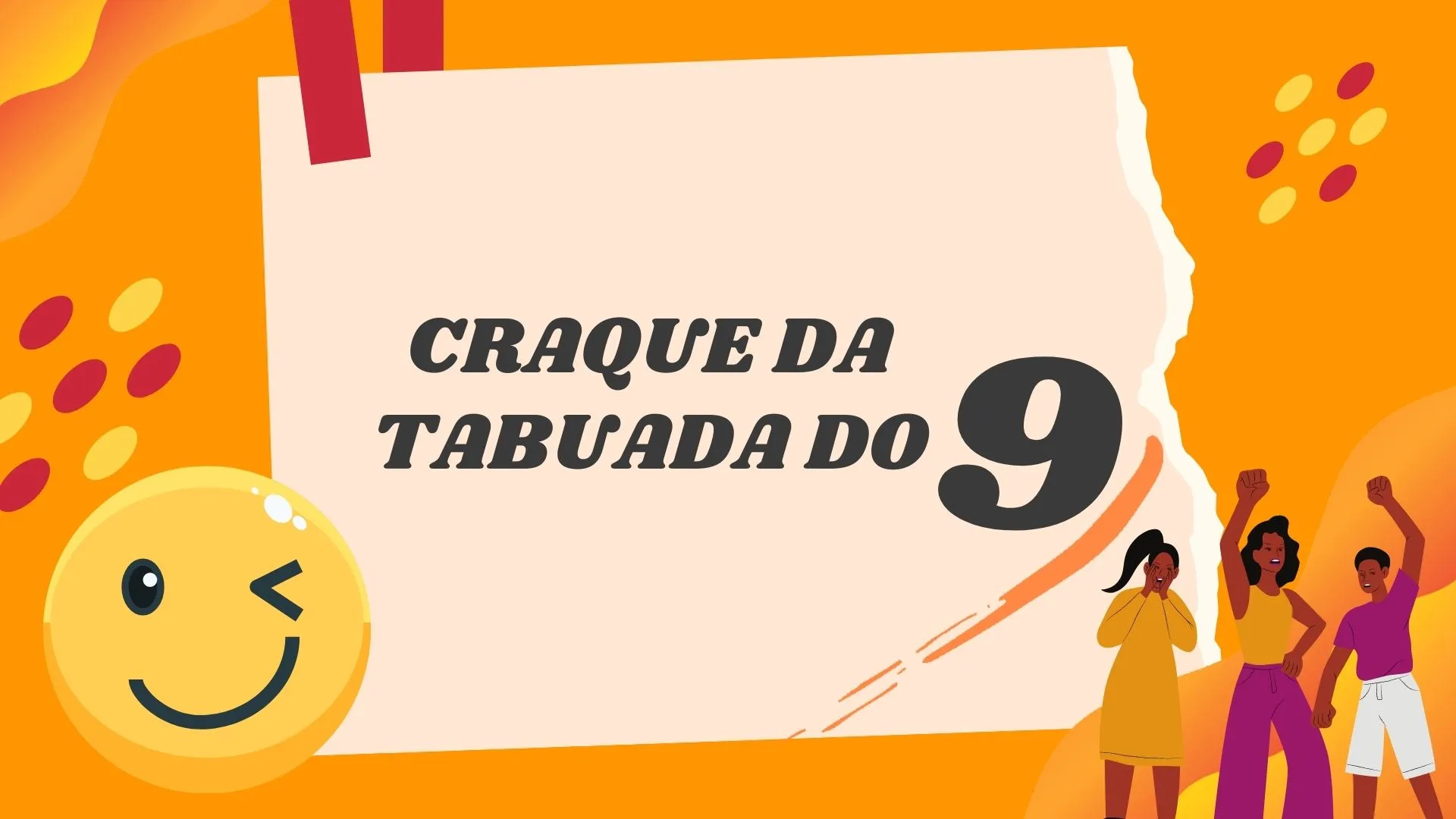 Craque na tabuada do 9