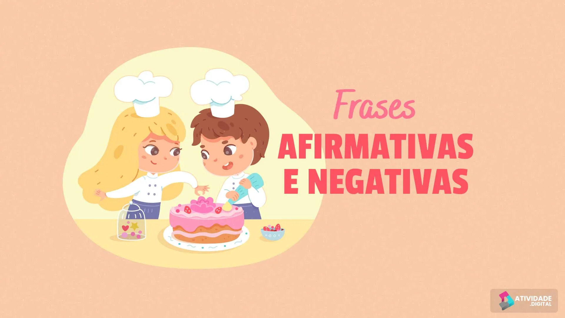 Frases afirmativas e negativas